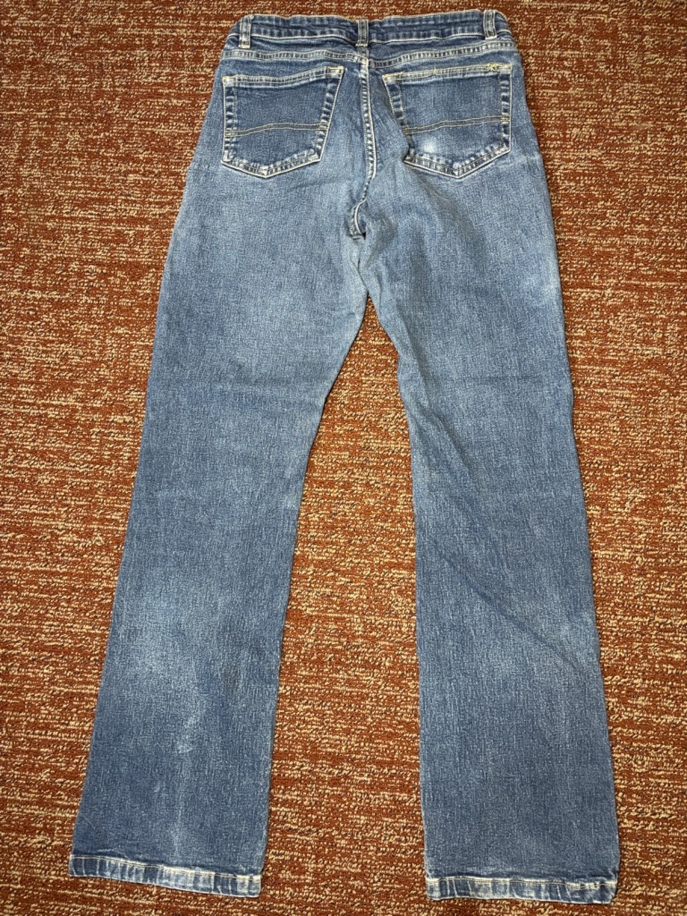 Vintage Y2K Tommy Hilfiger medium wash stretch bootcut jeans Womens 7/32 - Picture 2 of 15